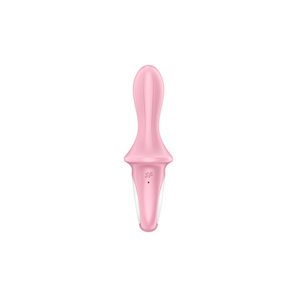 Vibromasseur anal gonflant connecté rose USB Air Pump Booty 5+ Satisfyer 
